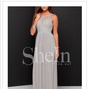 Grey Maxi Dress